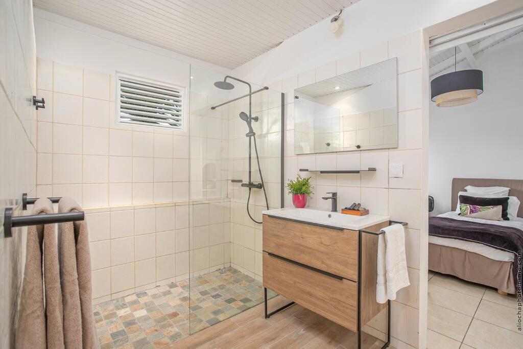 Luxueuse Villa Katleya, Vue Mer Le Vauclin Bagian luar foto