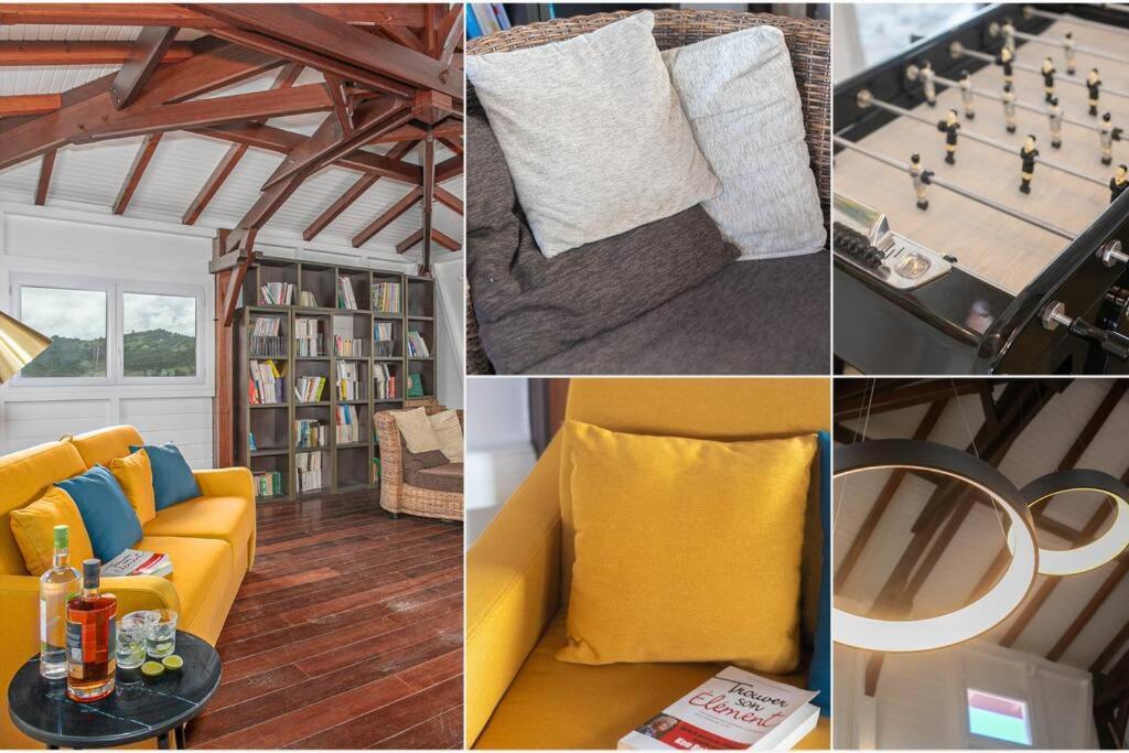 Luxueuse Villa Katleya, Vue Mer Le Vauclin Bagian luar foto