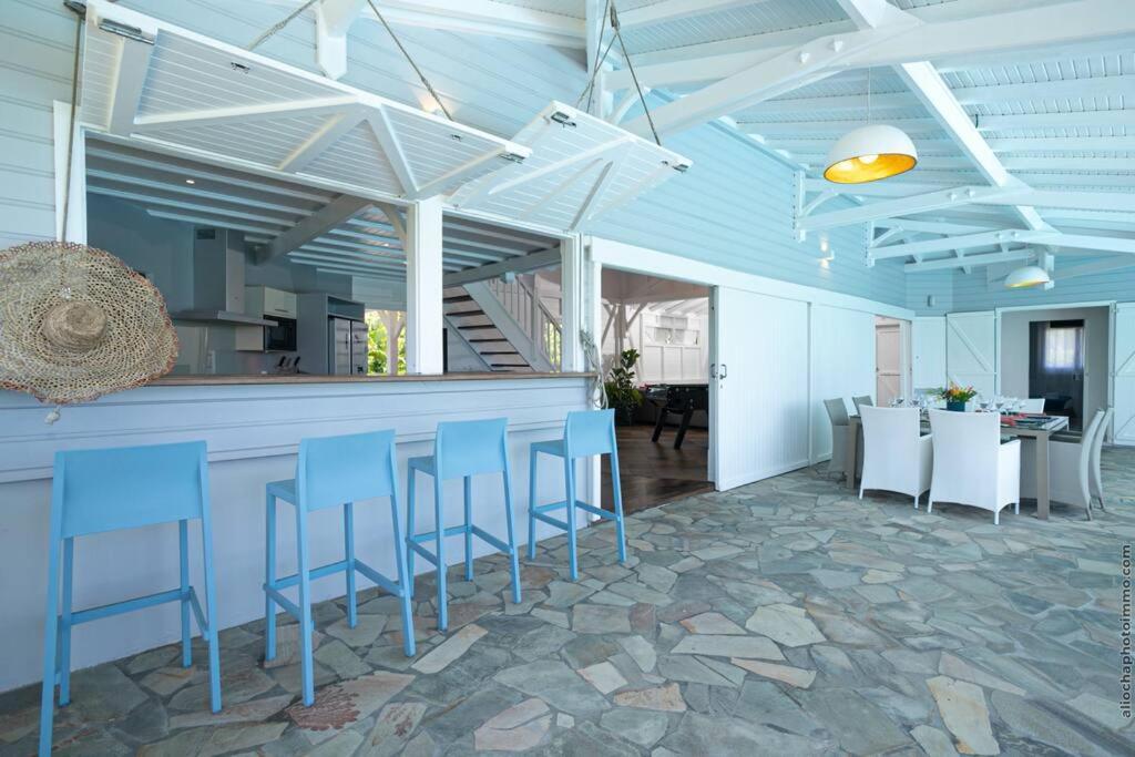 Luxueuse Villa Katleya, Vue Mer Le Vauclin Bagian luar foto
